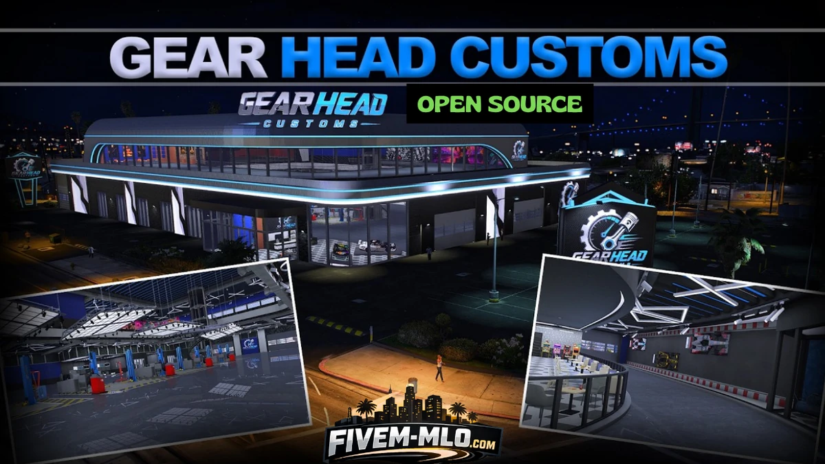 Gear Head Customs MLO FiveM | Open Source